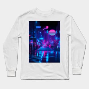 Night Lights Long Sleeve T-Shirt